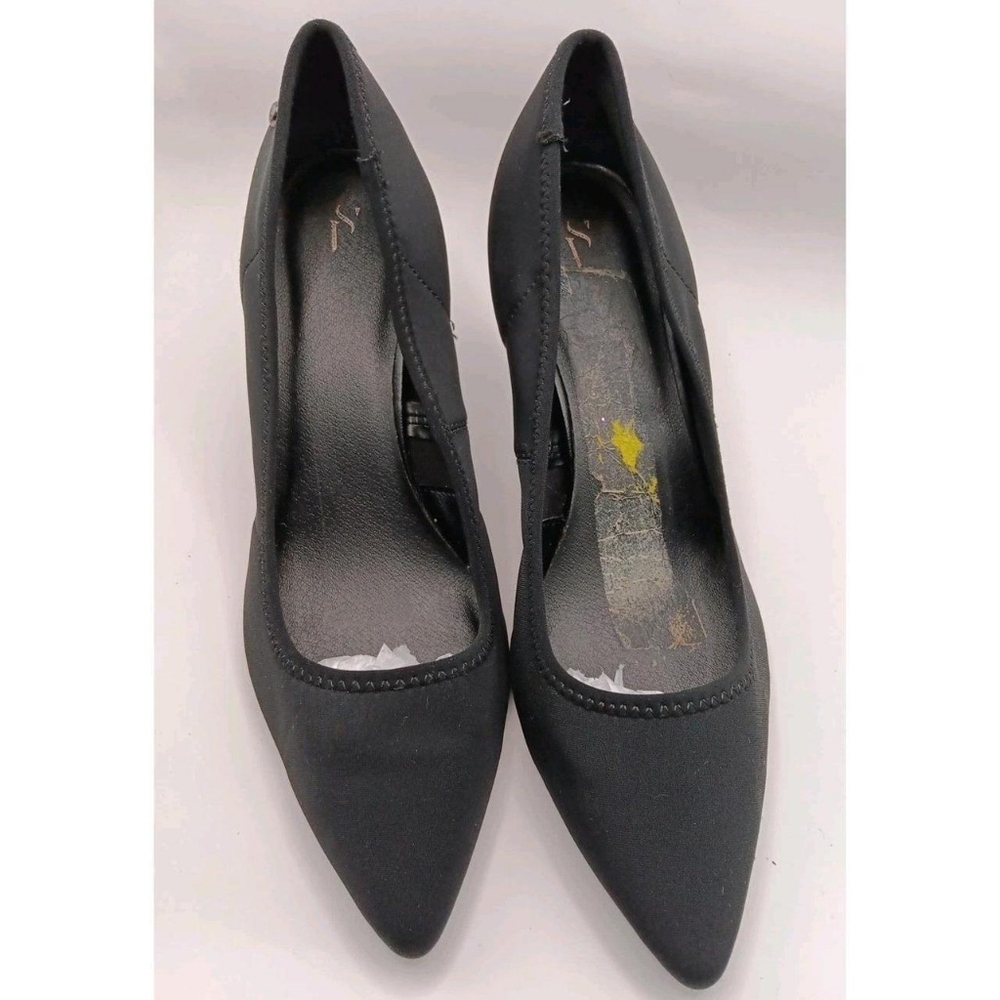 Simply Vera by Vera Wang Women's Black Pointed Toe Dress Heels